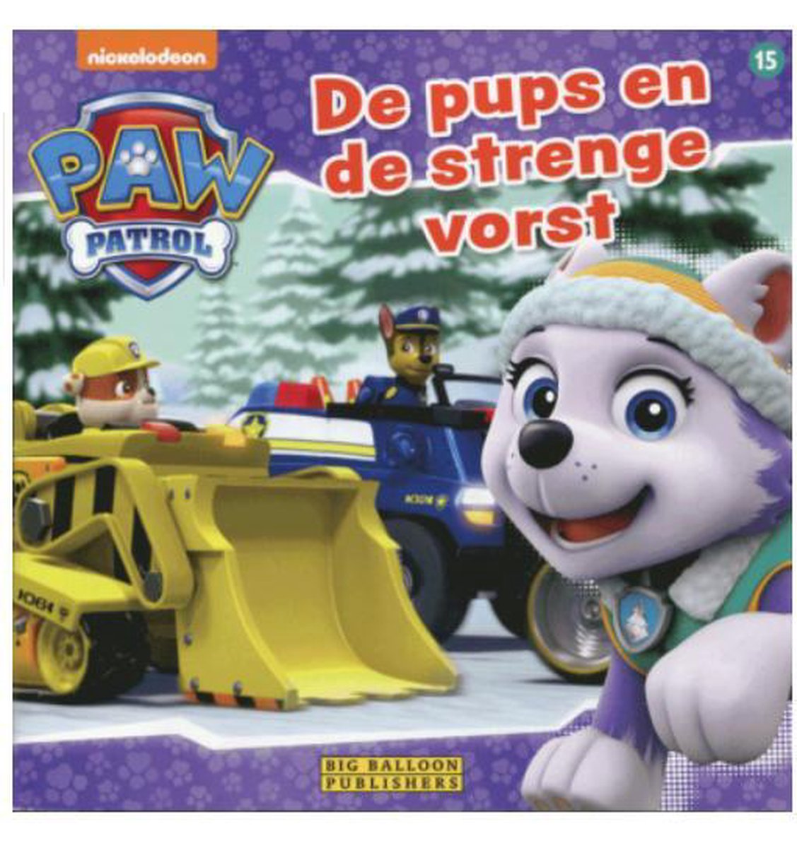 PAW Patrol leesboek 15 - De pups en de strenge vorst