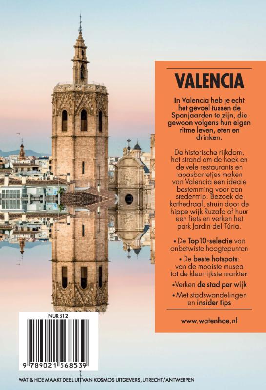 Wat & Hoe Reisgids - Valencia achterkant