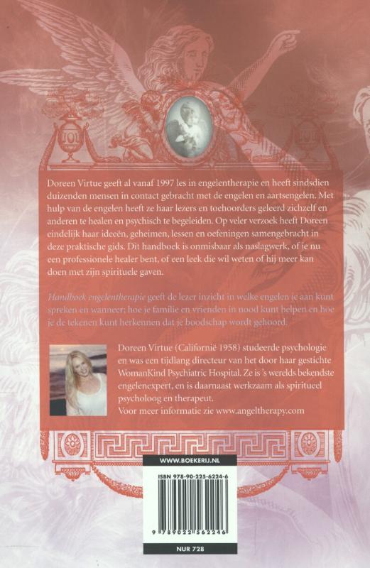 Handboek engelentherapie achterkant