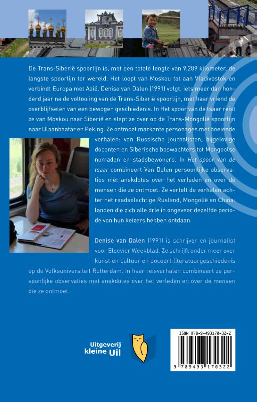 Het spoor van de tsaar achterkant