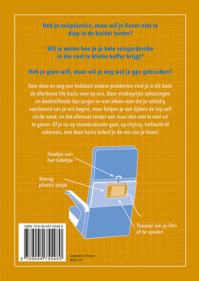 De allerbeste life hacks voor reizigers achterkant