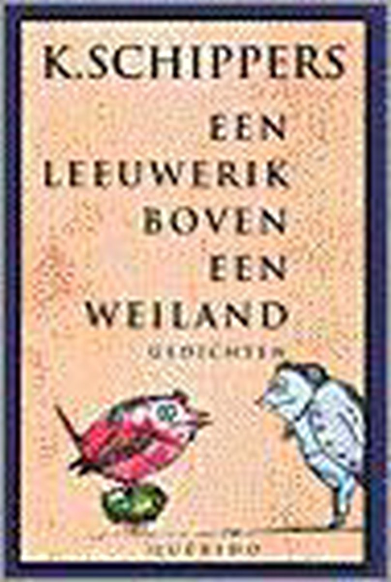 Leeuwerik Boven Een Weiland Geb