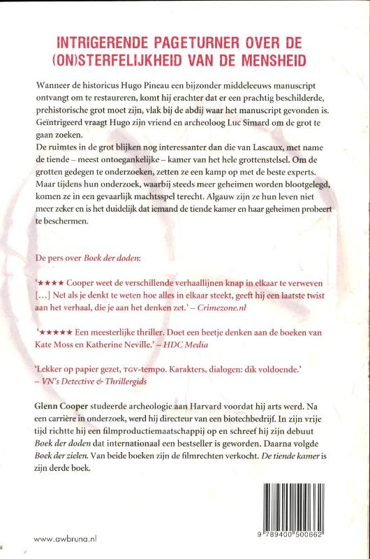 De tiende kamer achterkant