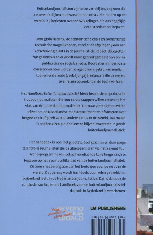 Handboek buitenlandjournalistiek achterkant