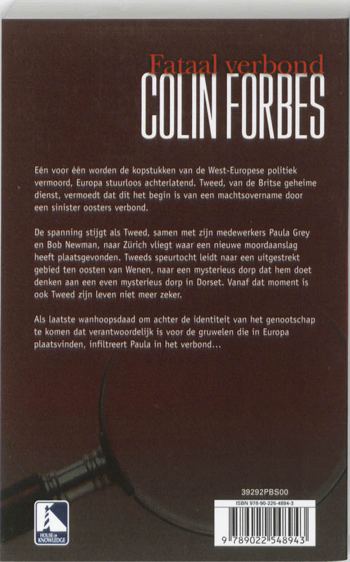 Fataal verbond achterkant