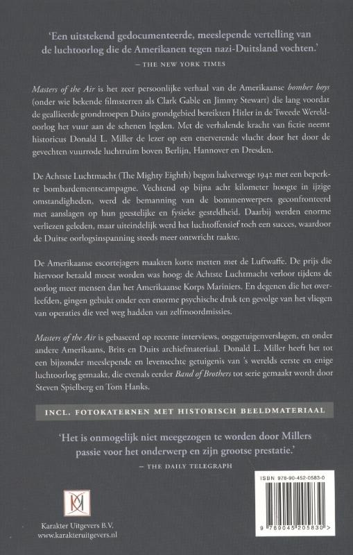 Masters of the air achterkant