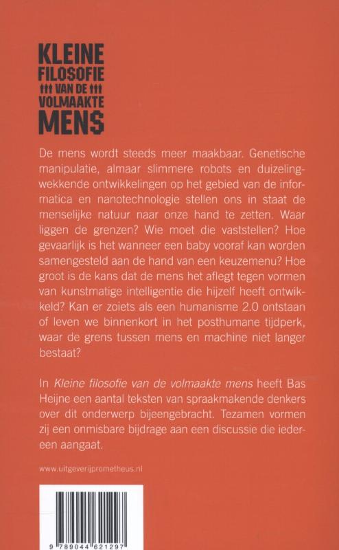 Kleine filosofie van de volmaakte mens achterkant