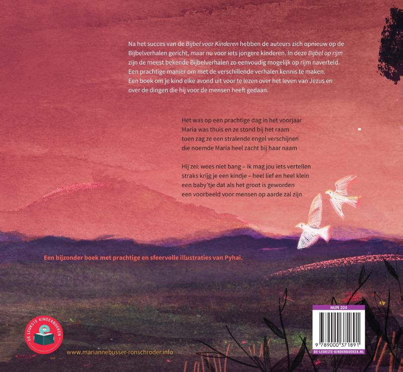 Bijbel voor kinderen - op rijm - Nieuwe Testament achterkant