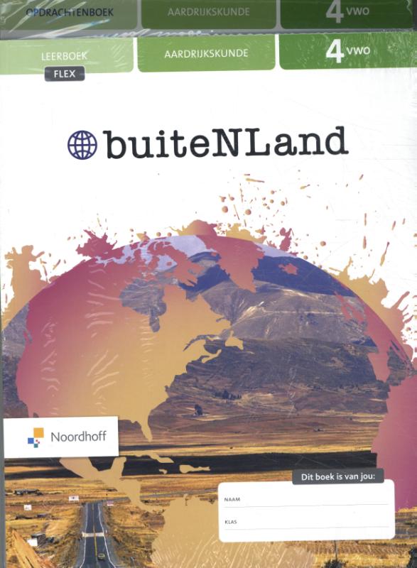 buiteNLand vwo 4 FLEX leerboek + opdrachtenboek