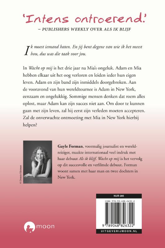 Wacht op mij achterkant