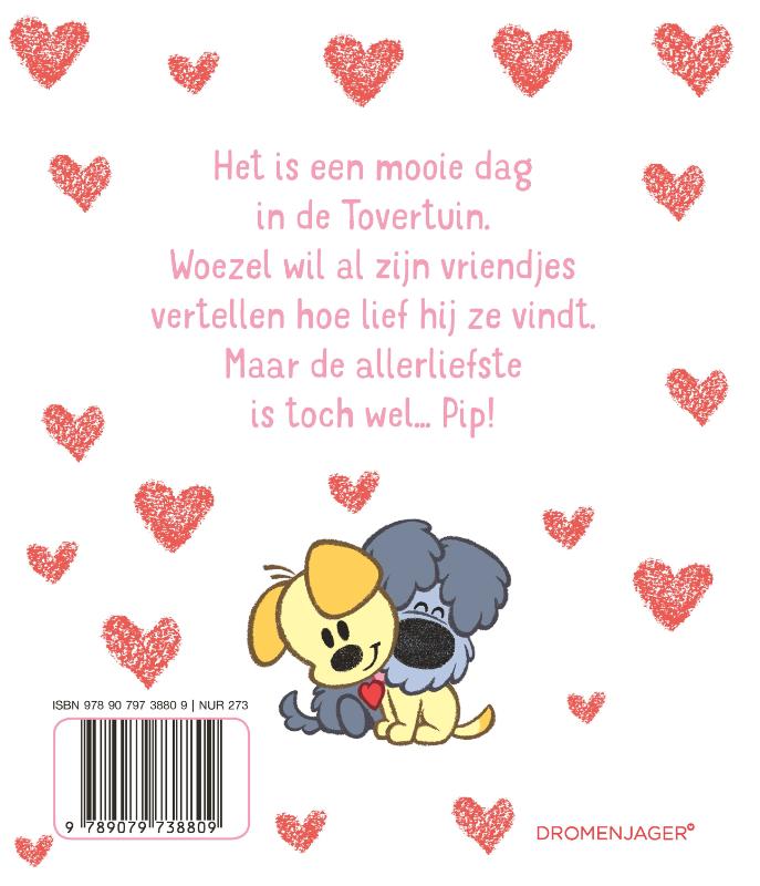 Ik vind jou zo lief / Woezel & Pip achterkant
