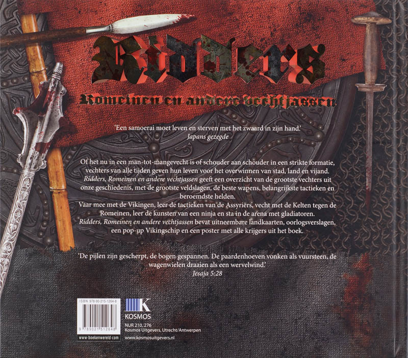 Ridders, Romeinen en andere vechtjassen achterkant