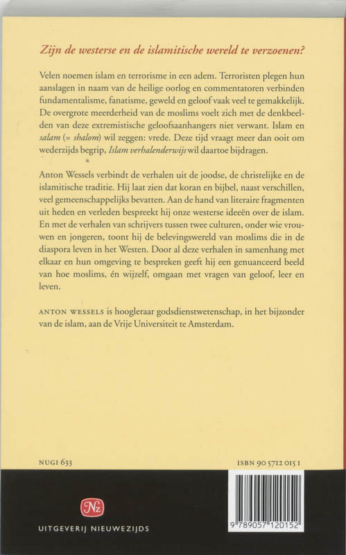 Islam Verhalenderwijs achterkant