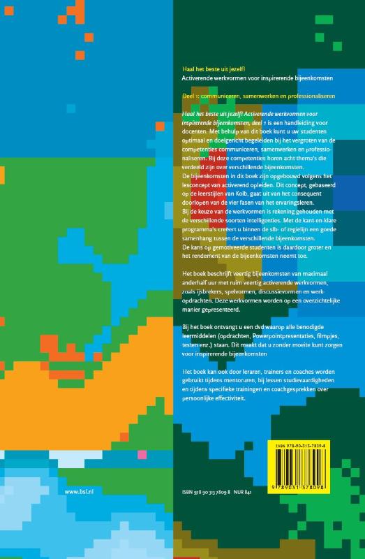 Haal het beste uit jezelf achterkant