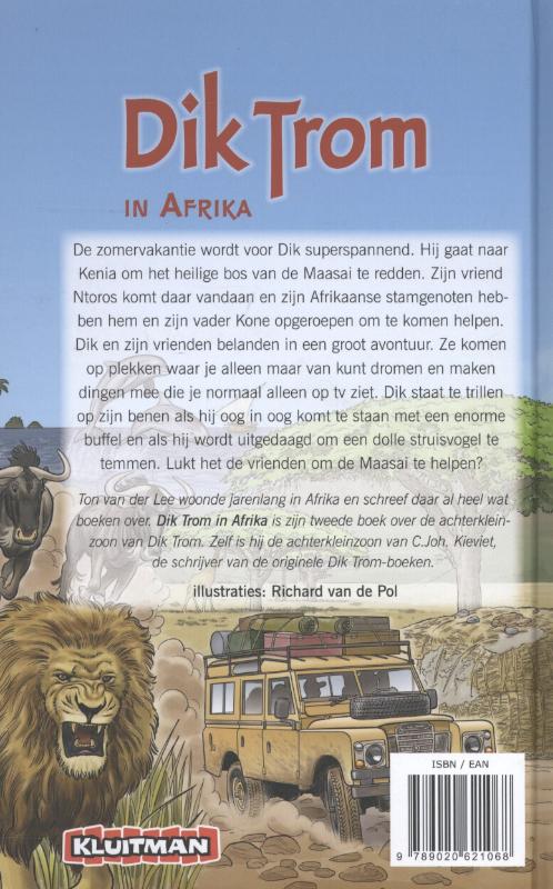 Dik Trom in Afrika / Dik Trom  achterkant
