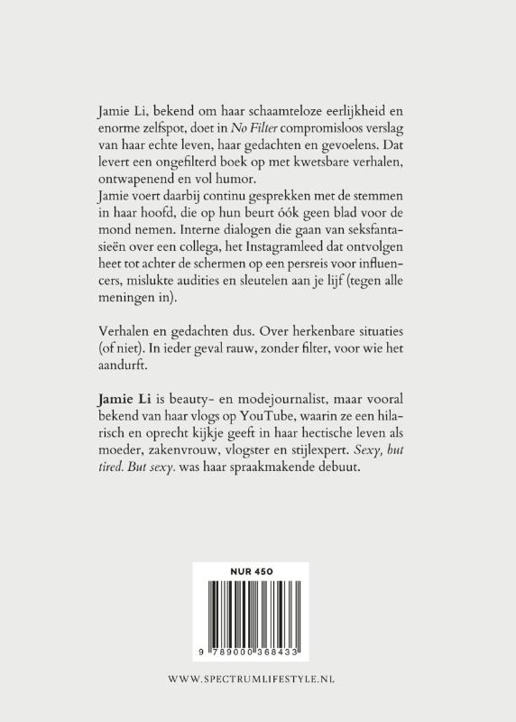 No filter achterkant