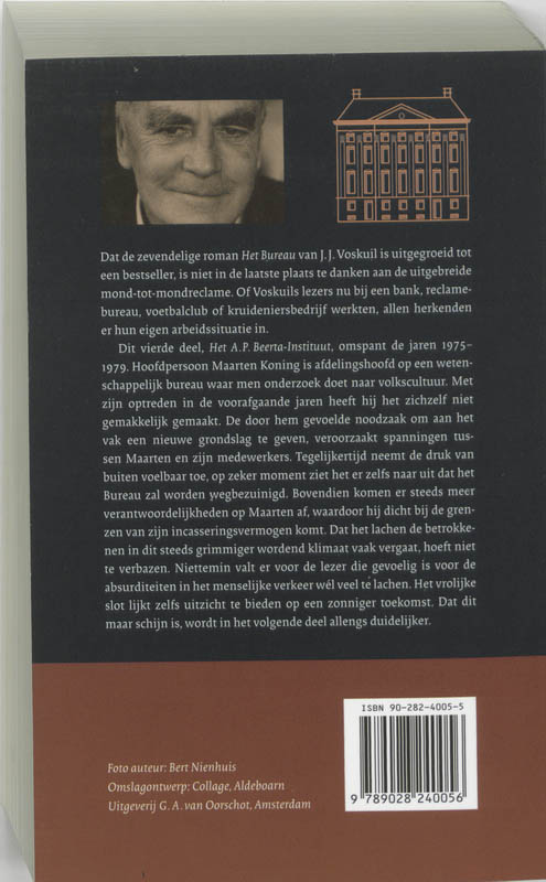 Bureau Deel4 Het A.P. Beerta Instituut achterkant