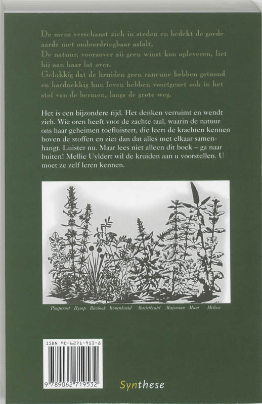 De taal der kruiden achterkant