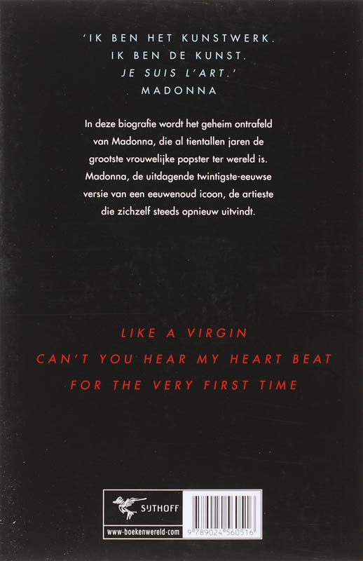 Madonna  Het Icoon achterkant