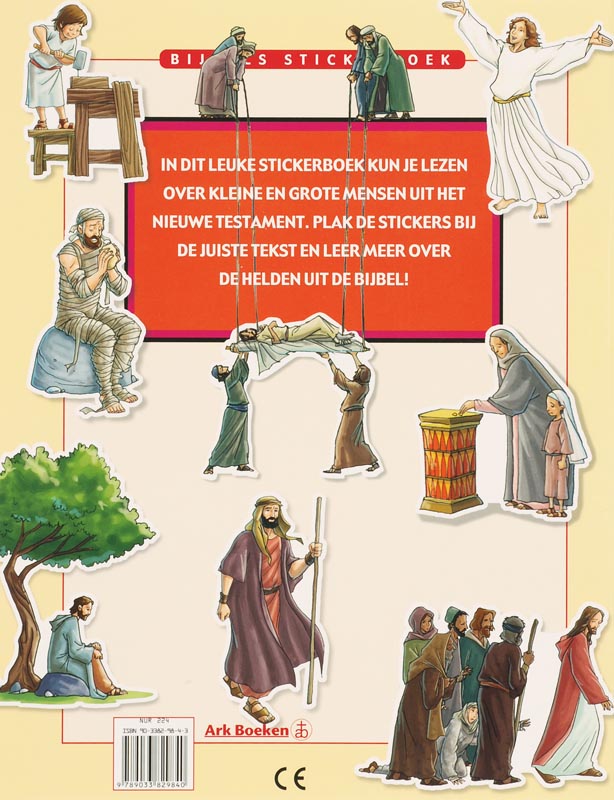 Mensen uit het Nieuwe Testament achterkant