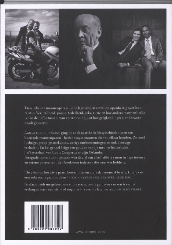 Mannenliefde achterkant