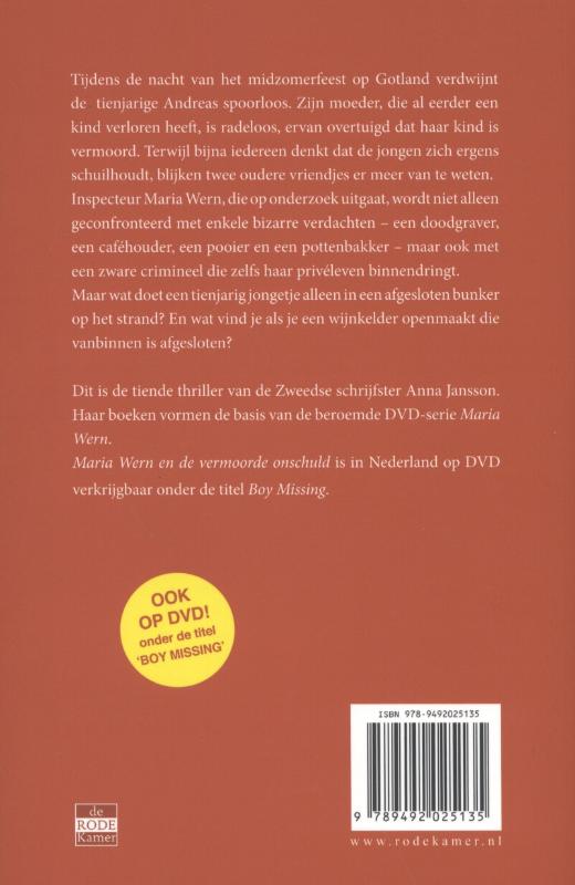 Maria Wern en de vermoorde onschuld achterkant