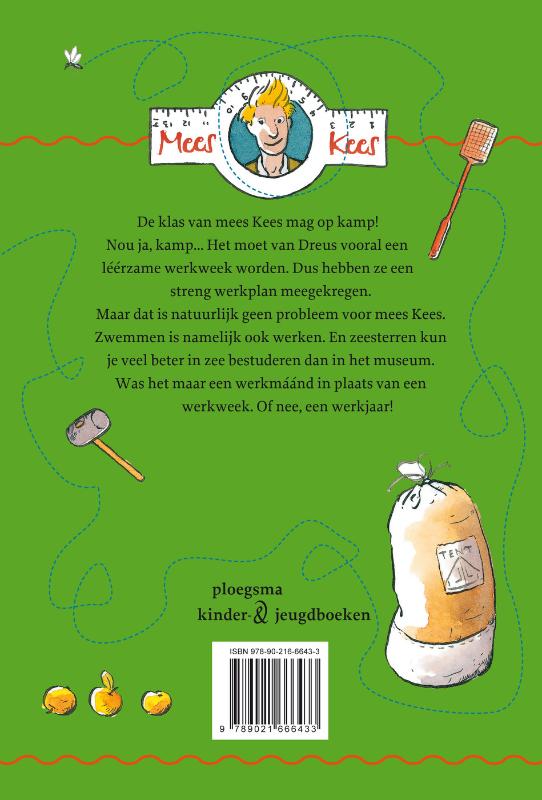 Mees Kees op kamp achterkant