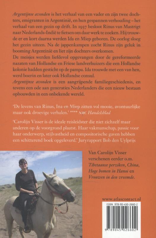 Argentijnse avonden achterkant