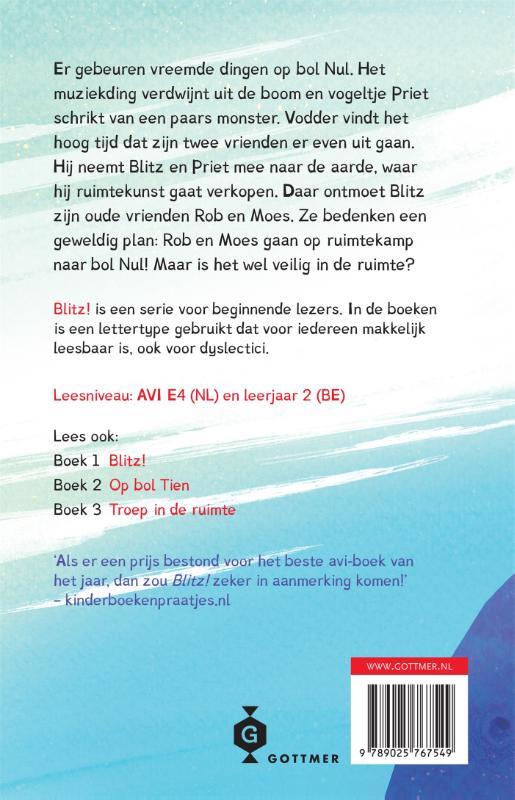 De jacht op het monster / Blitz! / 4 achterkant