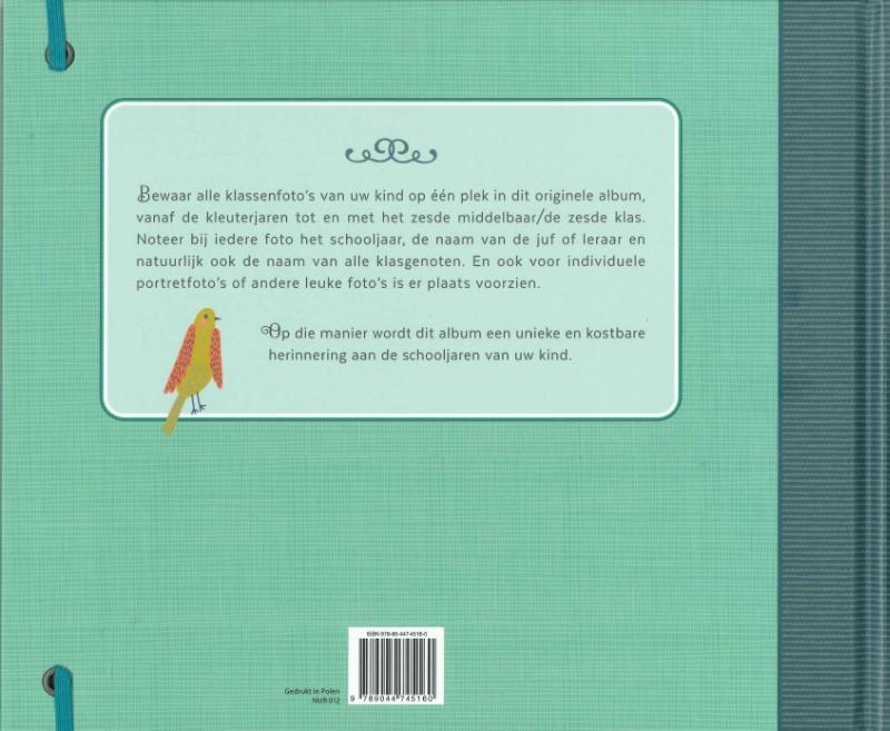 Mijn schoolfoto's album achterkant