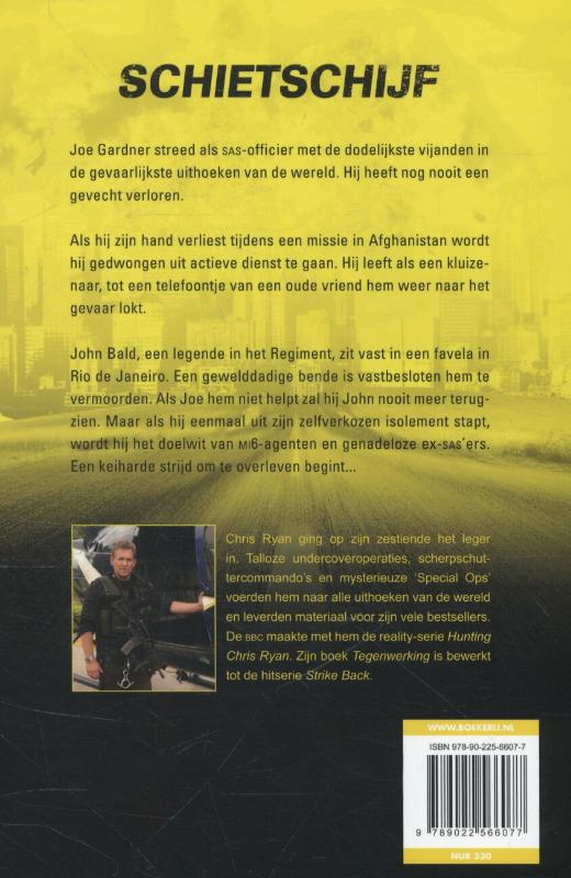 Chris Ryan extreem  -   Schietschijf achterkant