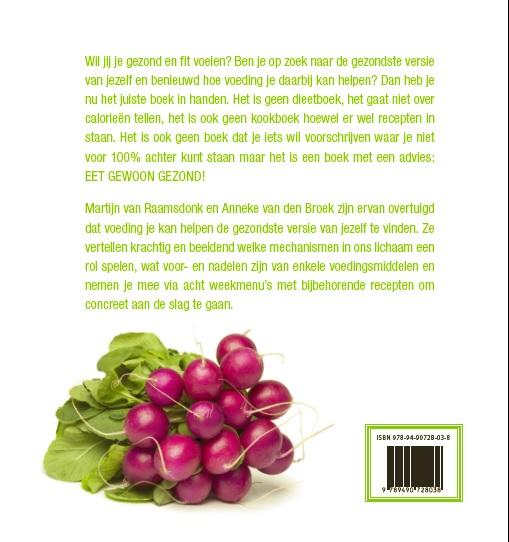 Eet gewoon gezond! achterkant