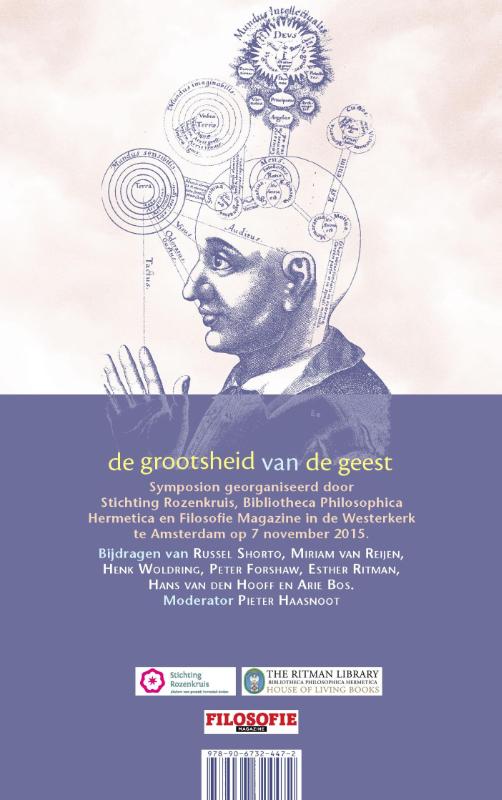 De grootsheid van de geest / Symposionreeks / 35 achterkant