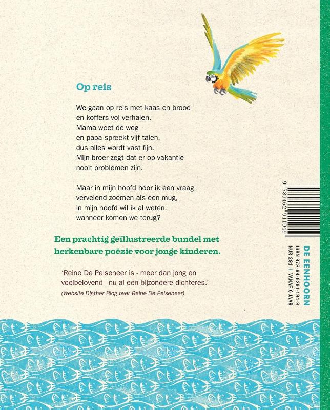 Ahoy! Gedichten over wilde dromen, klein geluk en groot gevoel achterkant