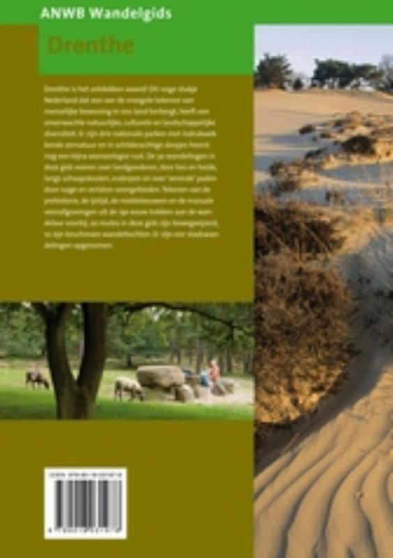 Drenthe / ANWB wandelgids achterkant