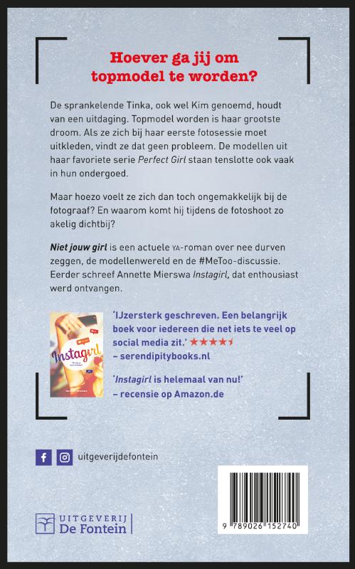 Niet jouw girl achterkant