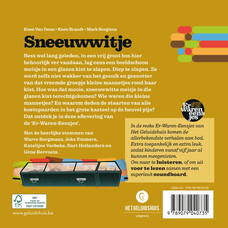 Er-Waren-Eensjes 1 - Sneeuwwitje achterkant