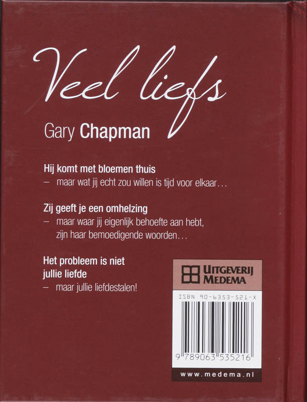 Veel liefs achterkant