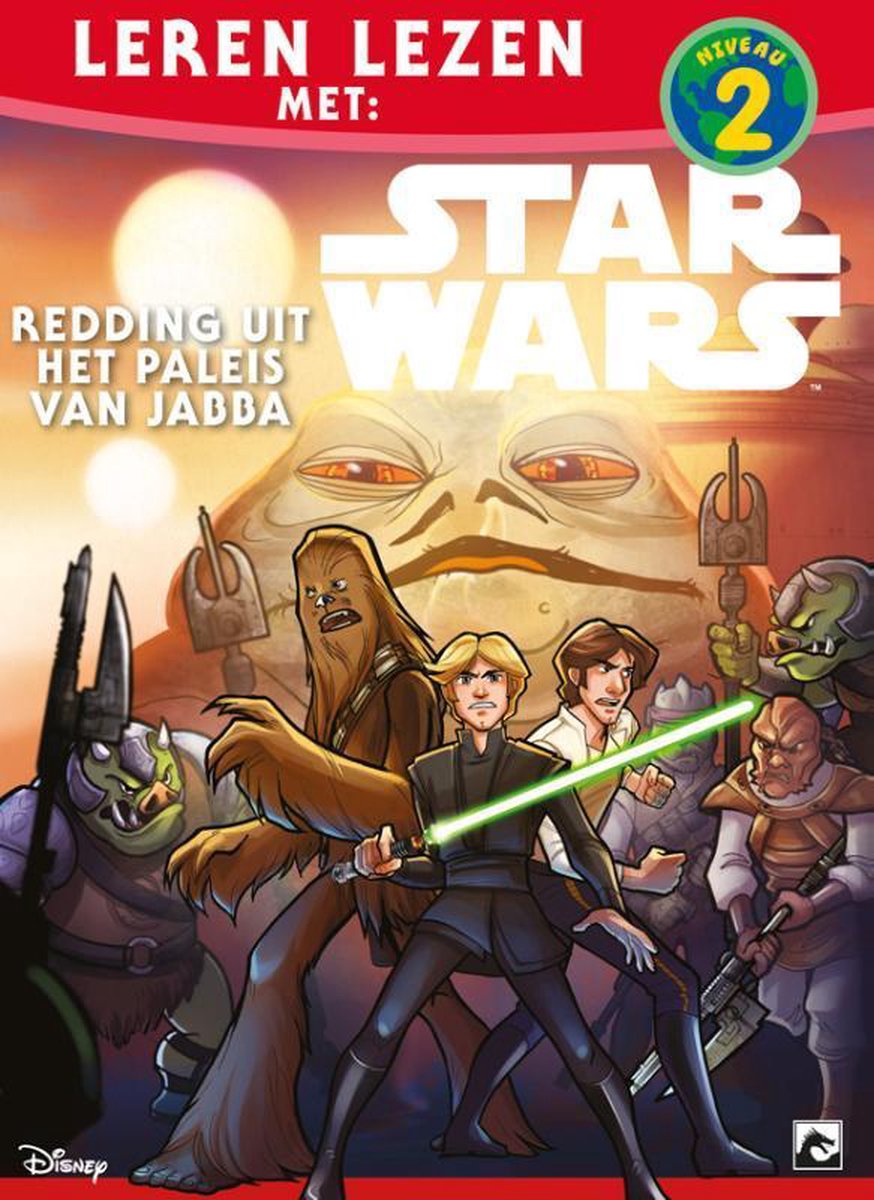 Redding uit het paleis van Jabba / Leren lezen met Star Wars