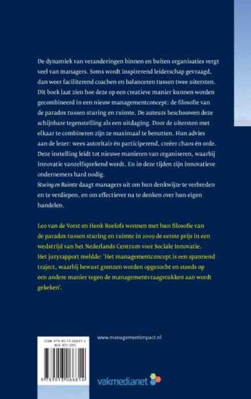 Sturing en ruimte achterkant