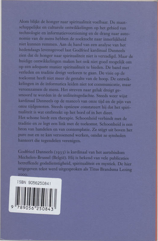 Is Een Oude Honger Terug achterkant