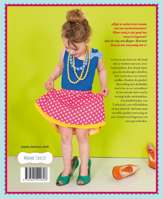 Aan de slag met SINGER - Overlock achterkant
