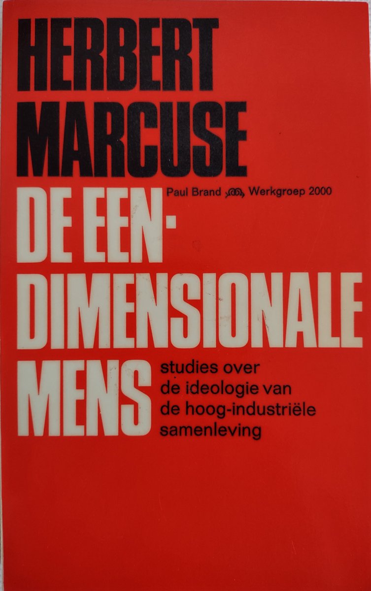 Eendimensionale mens - Marcuse