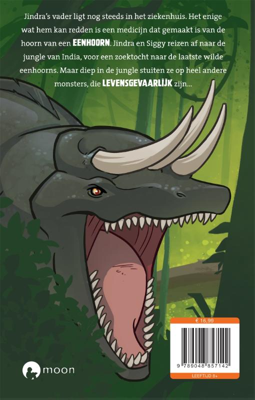 Monster Zoo 4 - Diep in de jungle achterkant