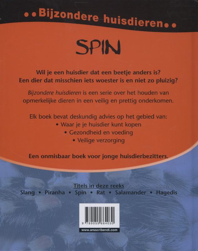 Spin / Bijzondere huisdieren achterkant