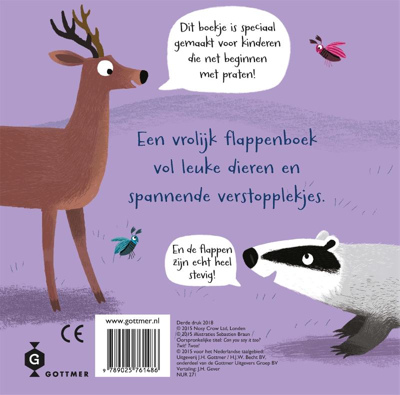 Oehoe! Oehoe! / Hoe doet dit dier? achterkant