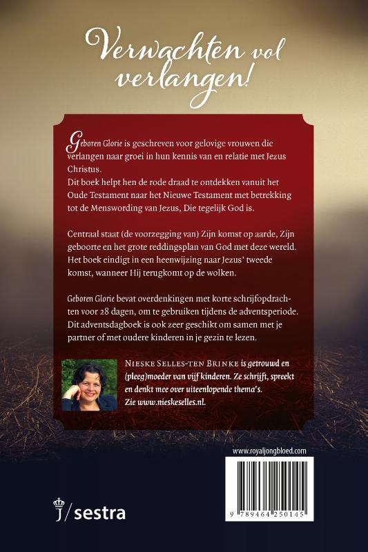 Geboren Glorie achterkant