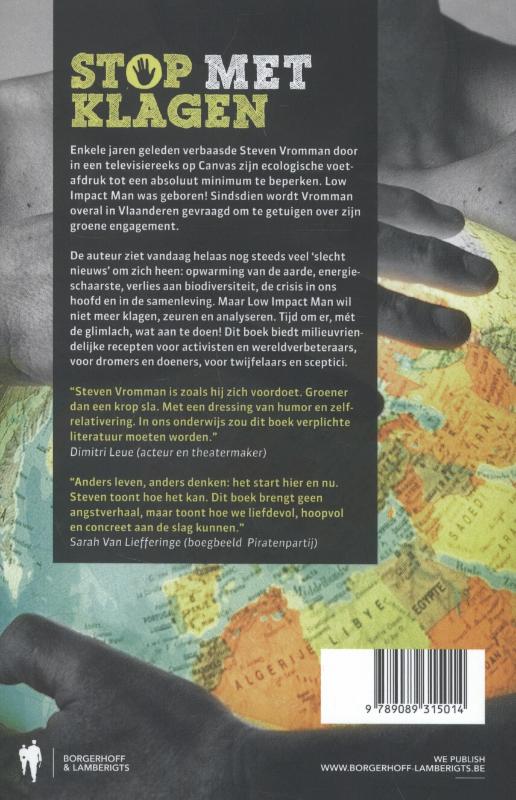 Stop met Klagen achterkant