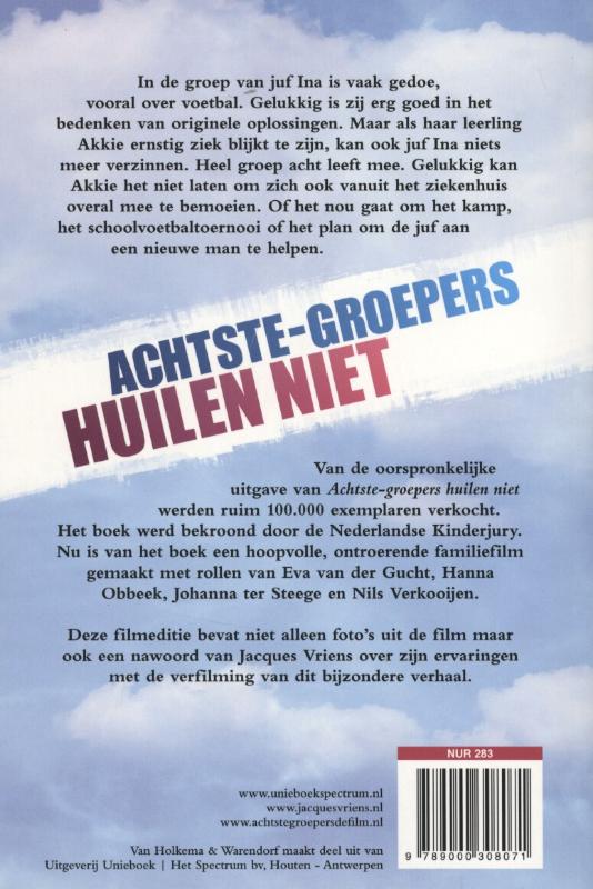 Achtste-groepers huilen niet achterkant