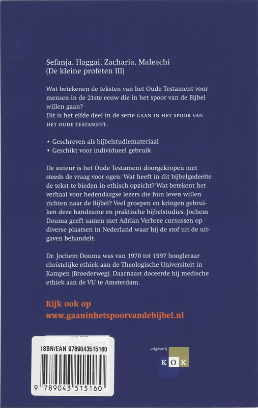 Sefanja, Haggai, Zacharia, Maleachi / 11 achterkant